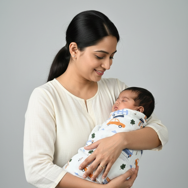 Signature Large Swaddles (120 x 100 cm, Pack of 1)