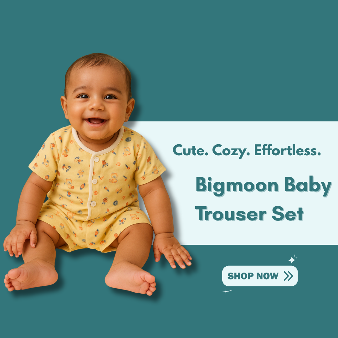 Muslin Baby Trouser Set