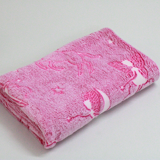 Baby Pink Glow in the Dark Baby Blanket for Kids – 145 × 85 cm | Pack of 1