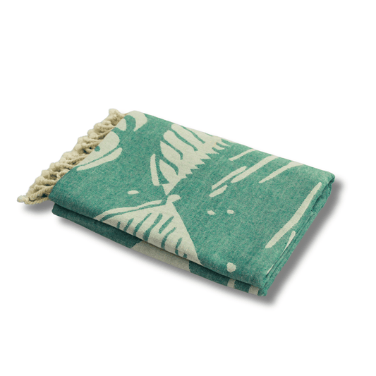 Green Bamboo Bath Towel 190 x 95 cm - 380 GSM | Pack of 1