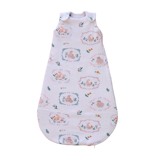 Organic Cotton Baby Sleep Sack 1.5 TOG, Pack of 1 – Rabbit Meadow