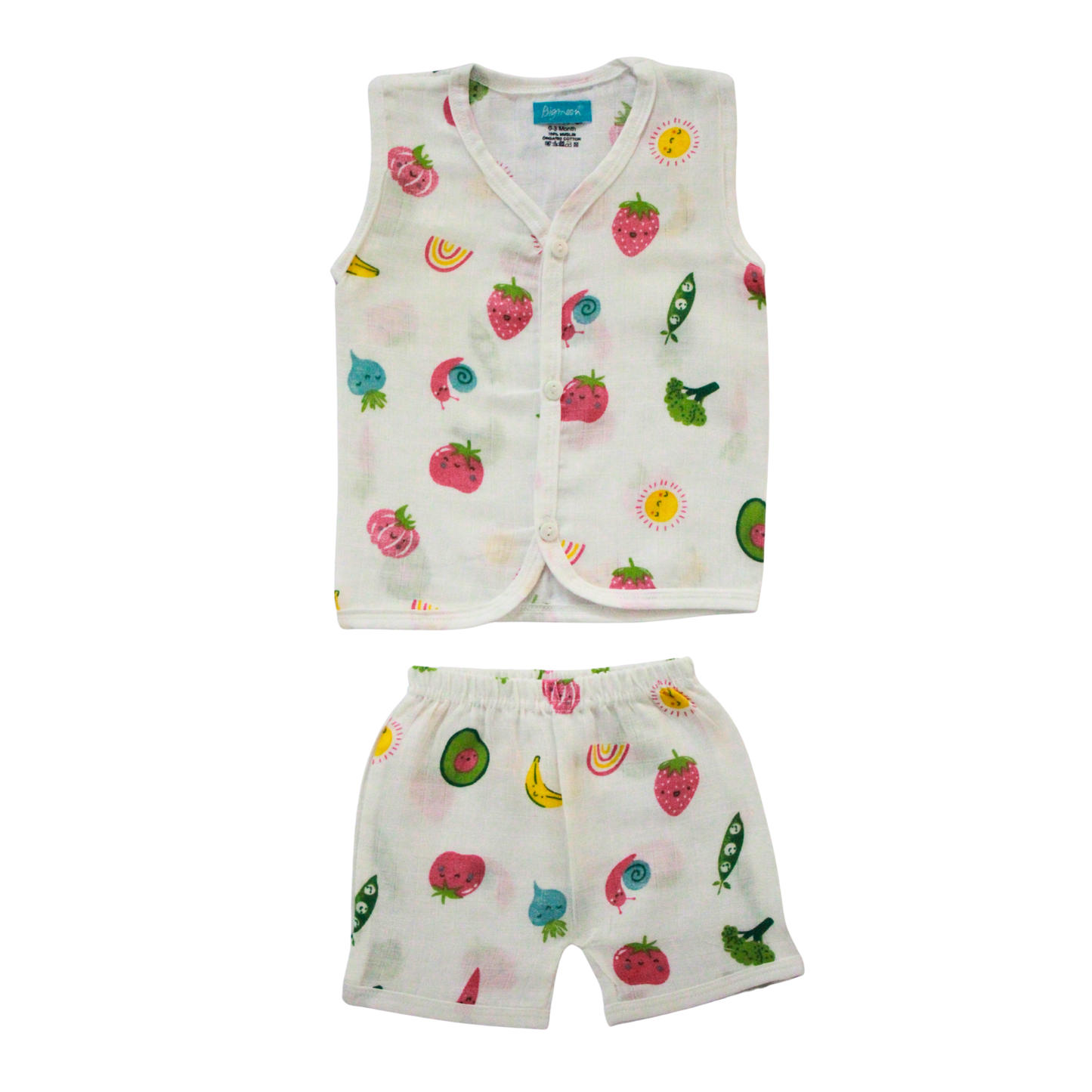 Little Harvest Muslin Trouser Set | Pack of 1 | 3-6 Month