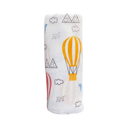 Muslin Swaddle Blanket for Baby (100 x 100 cm, Parachute ,Pack of 1)