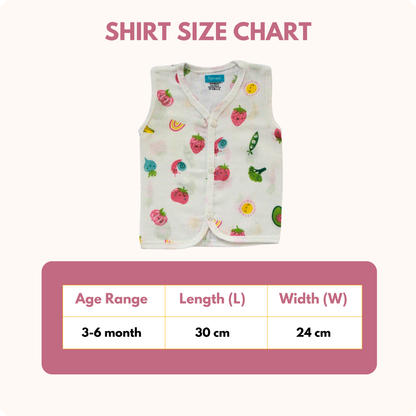 Little Harvest Muslin Trouser Set | Pack of 1 | 3-6 Month