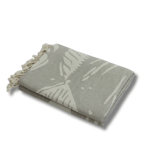 grey Bamboo Bath Towel 190 x 95 cm - 380 GSM | Pack of 1
