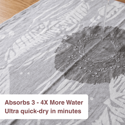 grey Bamboo Bath Towel 190 x 95 cm - 380 GSM | Pack of 1