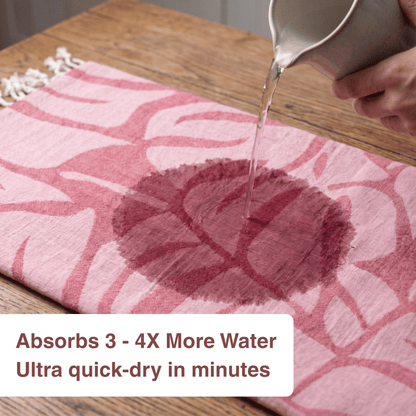 Pink Bamboo Bath Towel 190 x 95 cm - 380 GSM | Pack of 1
