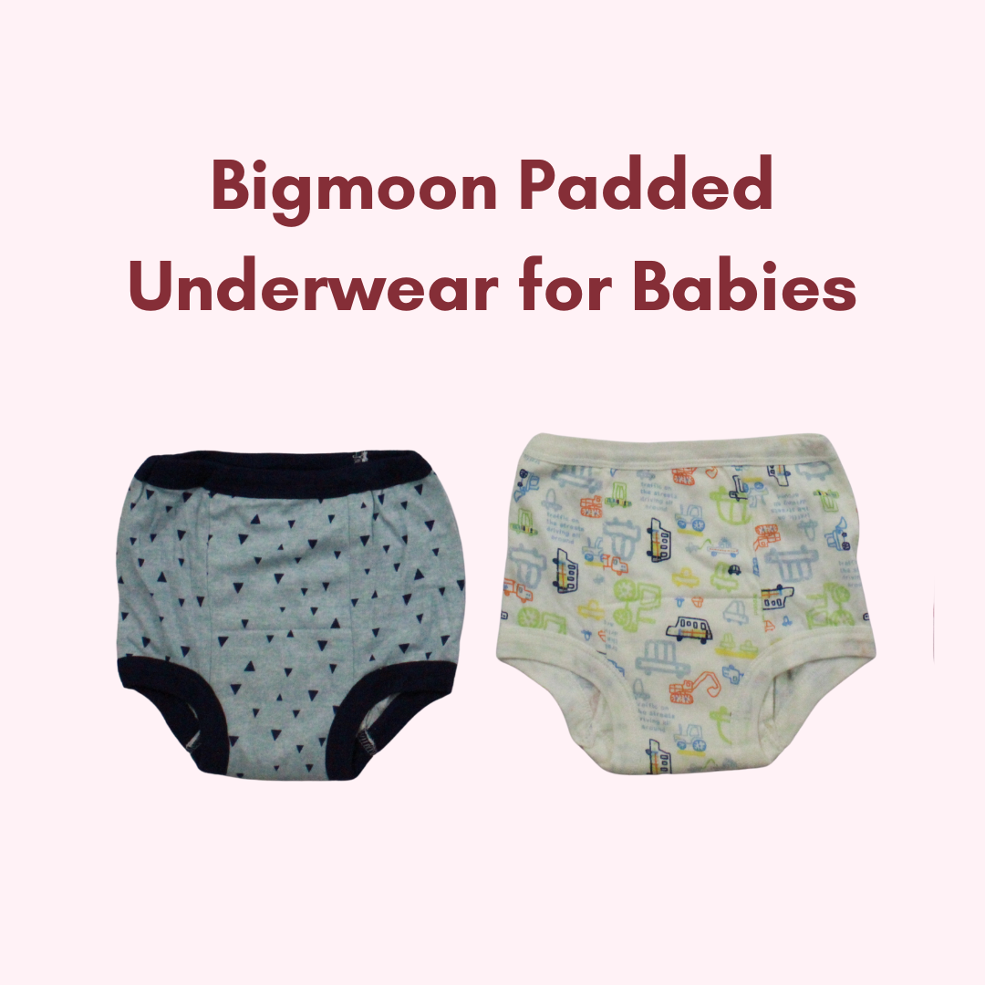 Bigmoon Baby Padded Underwear | Pack of 3