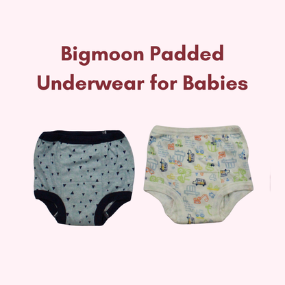 Bigmoon Baby Padded Underwear | Pack of 3