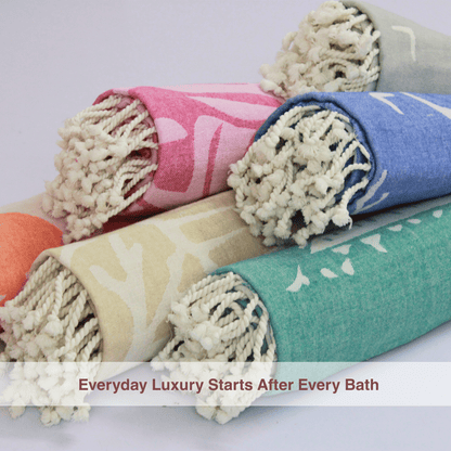 Pink Bamboo Bath Towel 190 x 95 cm - 380 GSM | Pack of 1