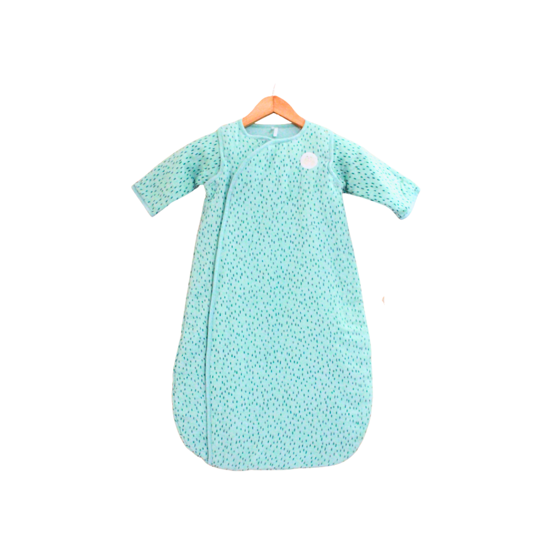 2.5 TOG 100% Cotton Sleep Sack, Floral Baby Wearable Blanket for 6-12 Month, 86x65 cm
