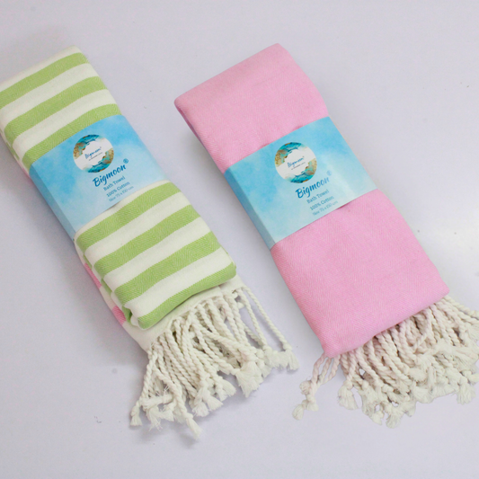 Buy 2 & Save ₹100 | Premium Cotton Bath Towel 150 x 75 cm | Pack of 2