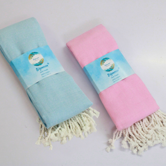 Buy 2 & Save ₹100 | Premium Cotton Bath Towel 150 x 75 cm | Pack of 2
