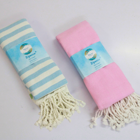 Buy 2 & Save ₹100 | Premium Cotton Bath Towel 150 x 75 cm | Pack of 2