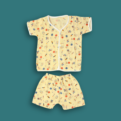 Jungle Buddies Muslin Cotton Trouser Set – Soft Baby Wear