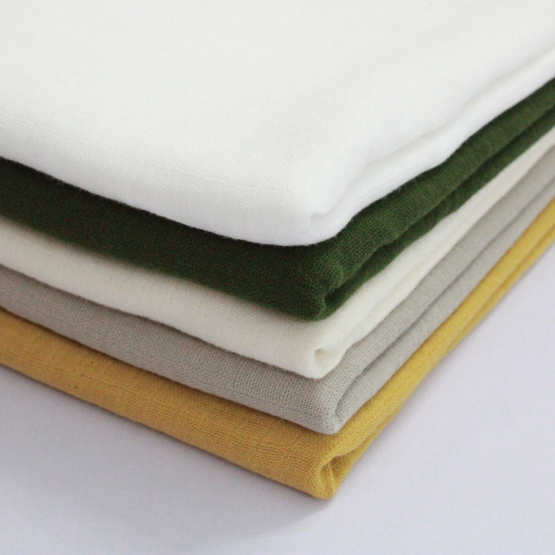 Muslin Baby Bath Towels (Pack of 5), 100×70 cm | Newborn to Toddler