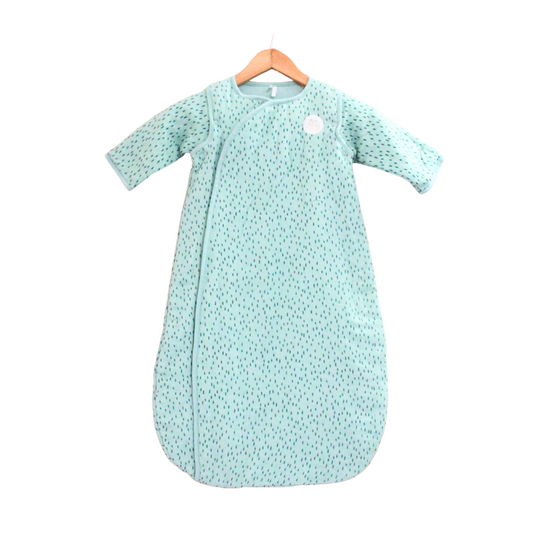 2.5 TOG 100% Cotton Sleep Sack, Floral Baby Wearable Blanket for 6-12 Month, 86x65 cm